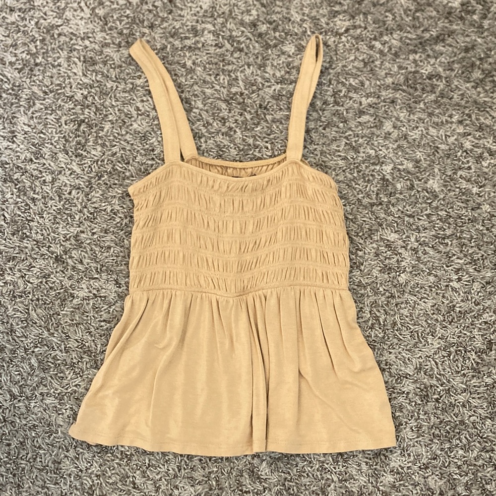 American Eagle Outfitters Tan Camisole Top